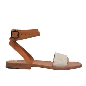 Massimo Palomba flat ankle strap sandals size 38
